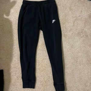 Black Nike Sweatpants. Worn a few times. Very Soft. Size Small.